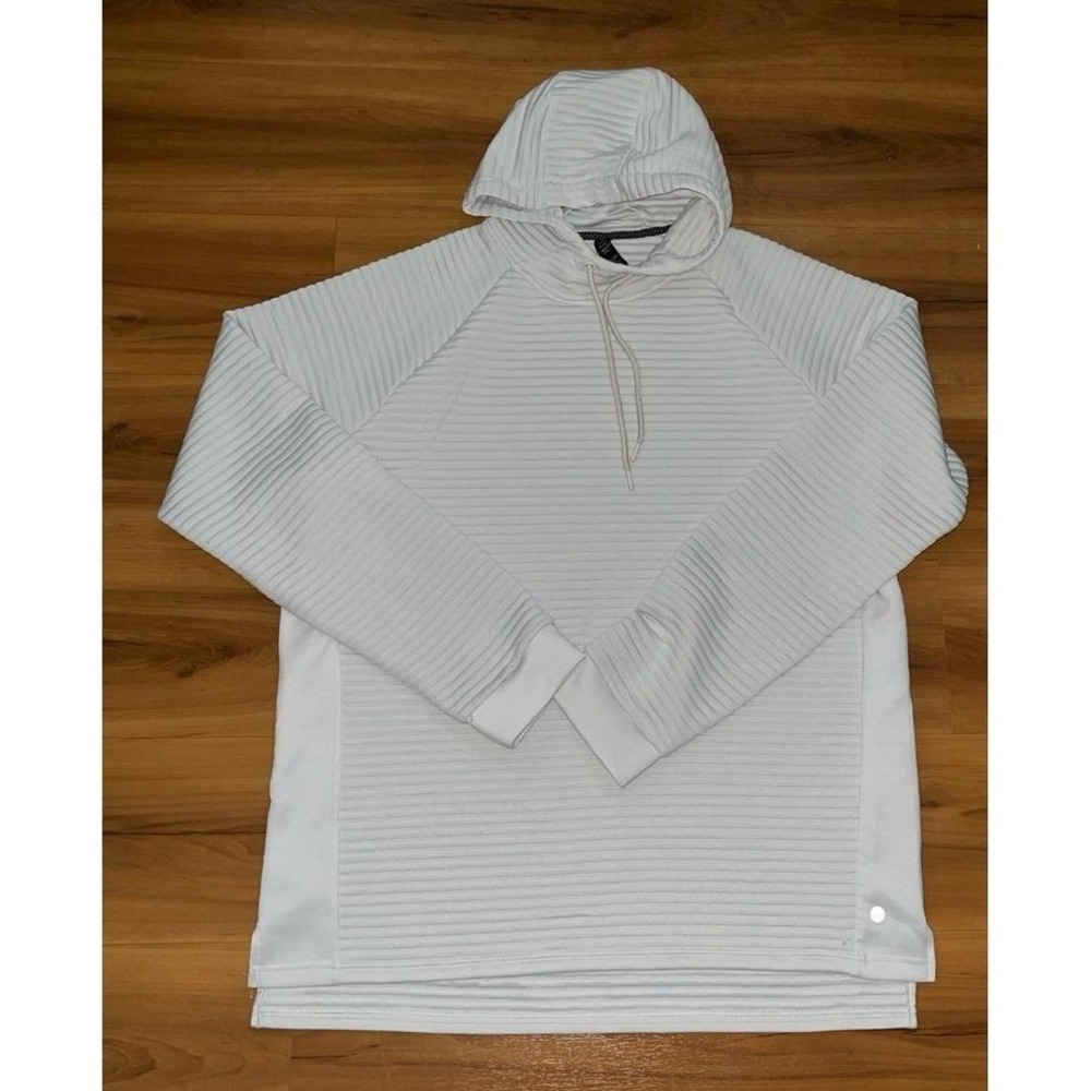 Mens Apana Ribbed Ottoman Style Drawstring Sweatshirt Pullover Hoodie